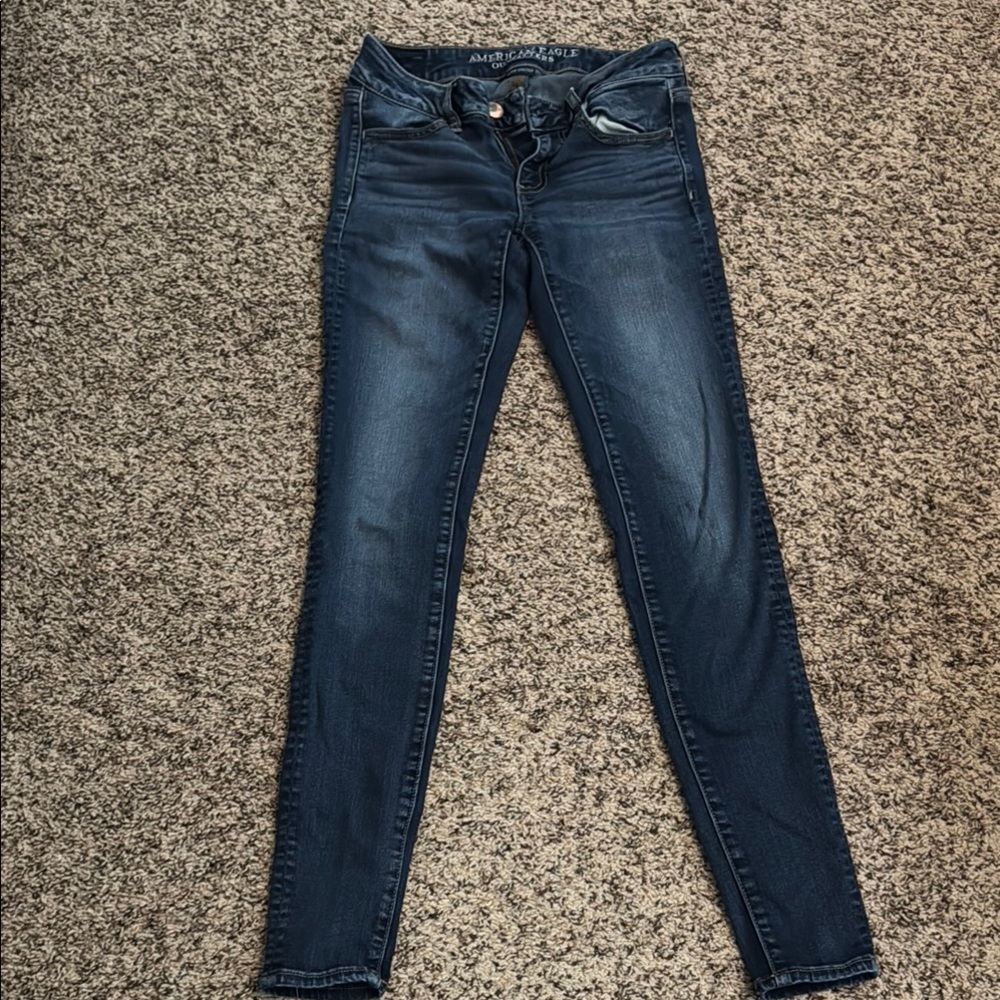 American Eagle Outfitters Women's Dark Wash Jeans